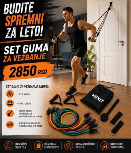 HE1919E Set guma za vežbanje